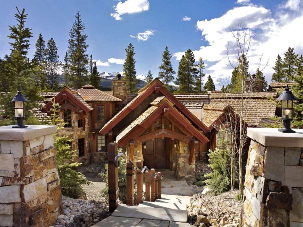 French Chateau Breckenridge Custom Home