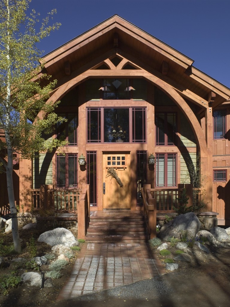 Craftsman Cottage Two Front Entrance