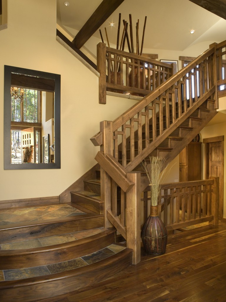 Craftsman Cottage Two Stairway