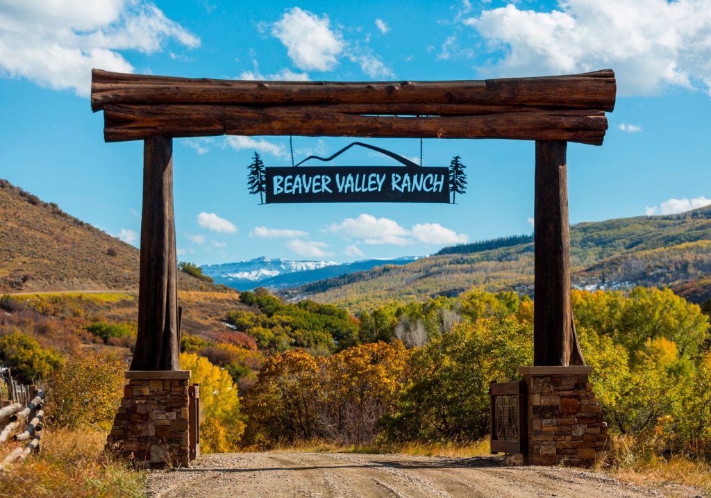 Beaver Valley Ranch Entrance